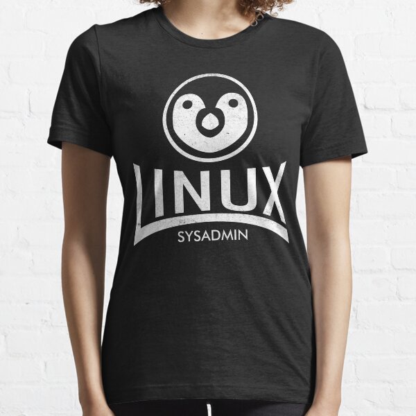 Item preview, Linux Sysadmin Penguin Cool Grunge Vintage Retro Design designed and sold by ramiro.