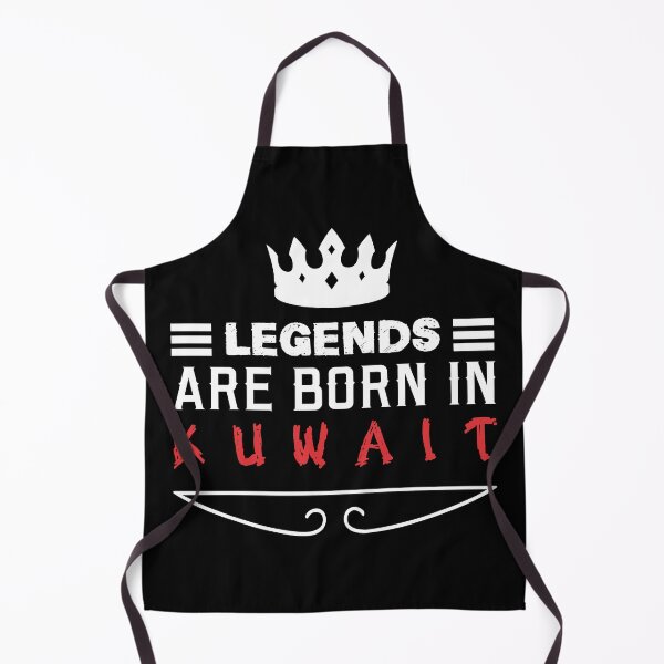Item preview, Legends are born in Kuwait designed and sold by BYNDART.