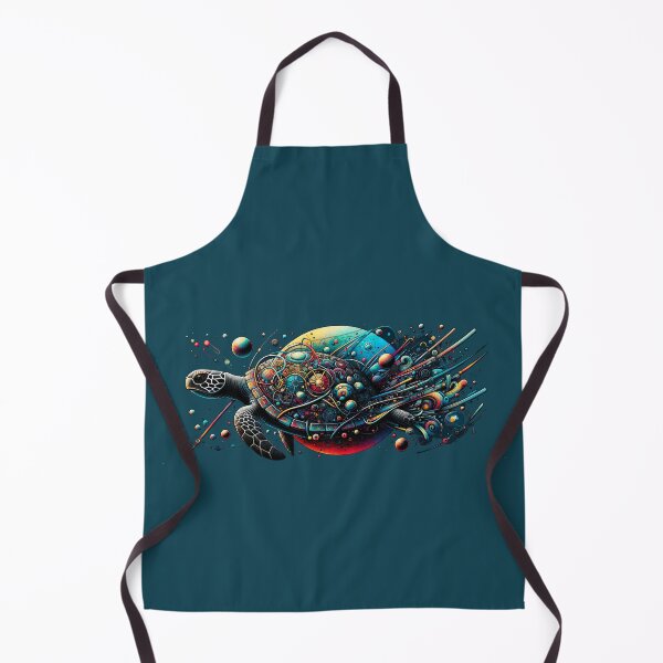 Item preview, Cybernetic Odyssey: The Mechanical Turtle's Journey Through Code designed and sold by TuringTacoTales.