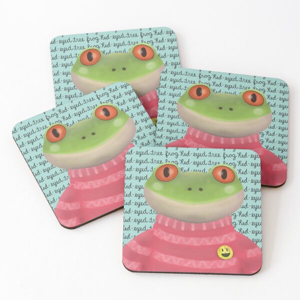 Item preview, Red-eyed tree frog designed and sold by Manicfox.