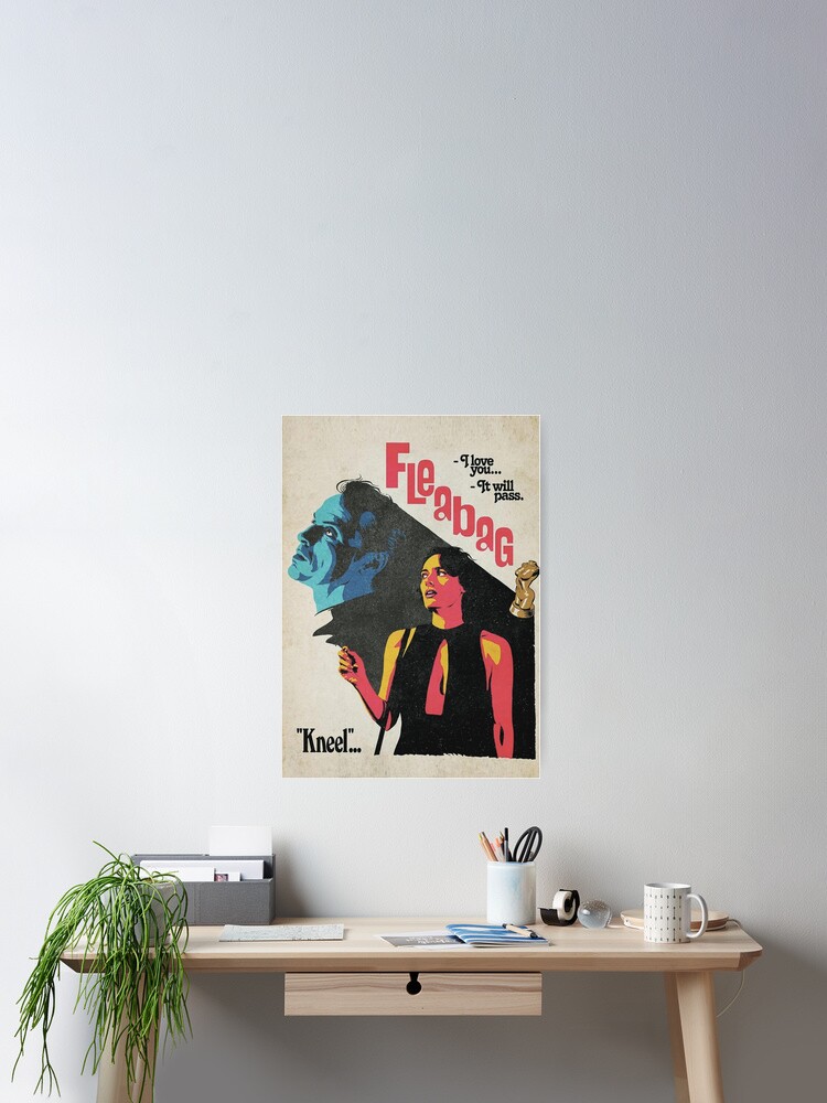 Thumbnail 2 of 3, Poster, The Kneel Fleabag Movies Poster designed and sold by rezihomsuha.