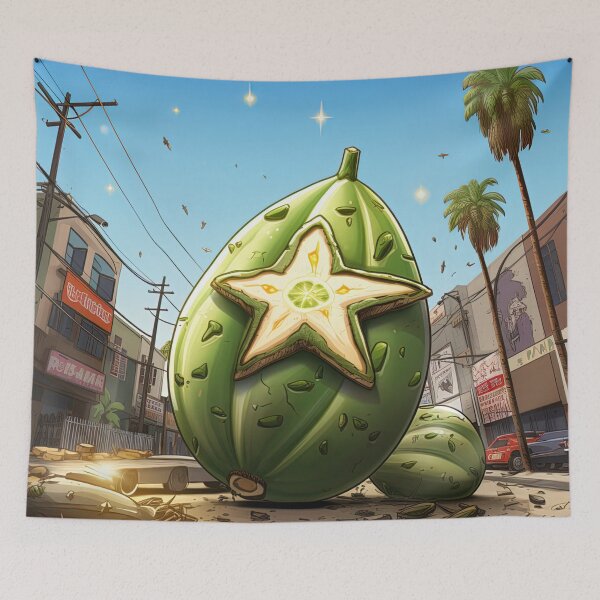 Item preview, Star fruit | Hip Hop style designed and sold by ComicsFactory.