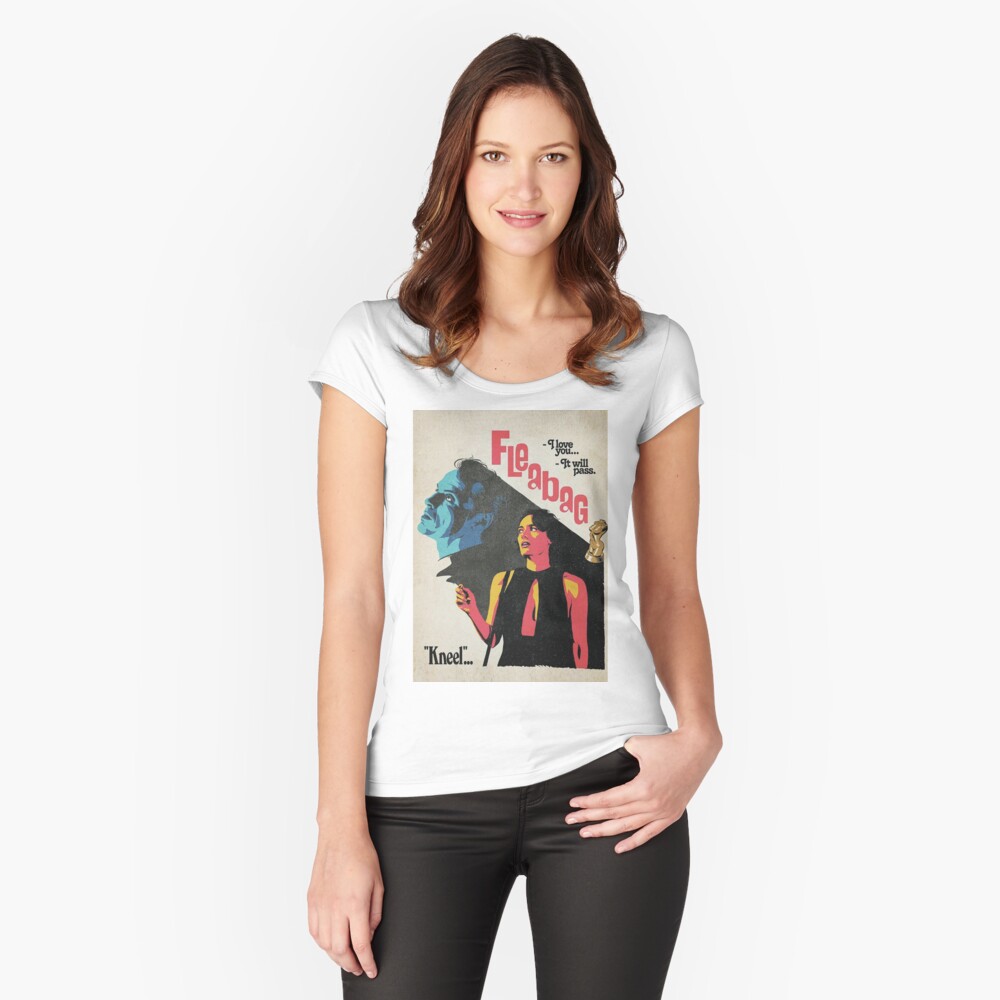 Item preview, Fitted Scoop T-Shirt designed and sold by rezihomsuha.