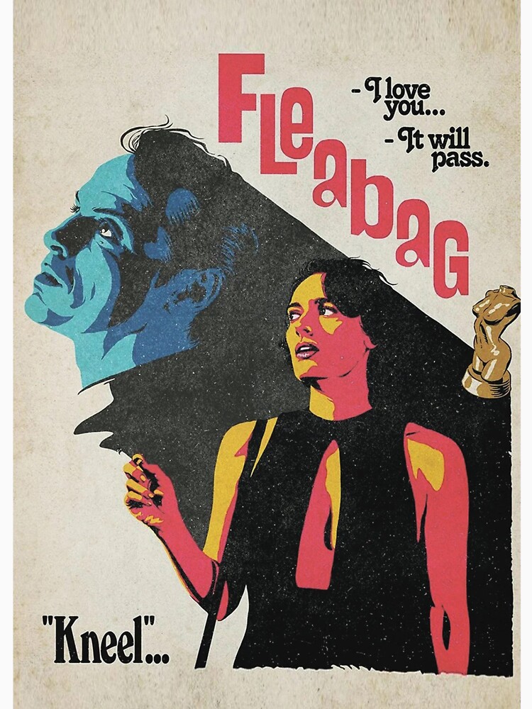 Thumbnail 7 of 7, Essential T-Shirt, The Kneel Fleabag Movies Poster designed and sold by rezihomsuha.