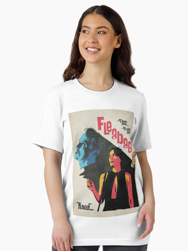 Thumbnail 2 of 7, Essential T-Shirt, The Kneel Fleabag Movies Poster designed and sold by rezihomsuha.
