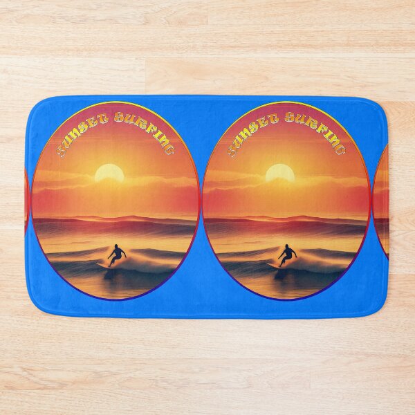 Item preview, Sunset Surfing, Catch those Red Waves. Surfs Up Series.  designed and sold by leyfinder.