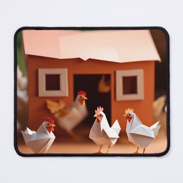 Item preview, Origami Art - Feathered Haven: Tales from the Coopside Chronicles designed and sold by ArtfulFolds.
