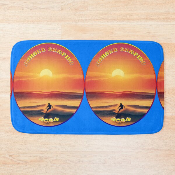 Item preview, Sunset Surfing 2024, Catch those Red Waves. Surfs Up Series.  designed and sold by leyfinder.