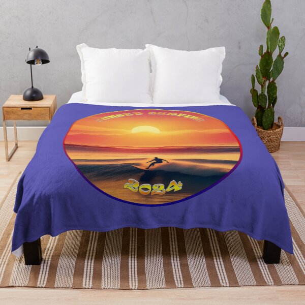 Item preview, Sunset Surfing 2024, Catch those Red Waves. Surfs Up Series.  designed and sold by leyfinder.