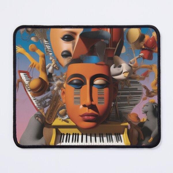 Item preview, Abstract Image Including A Piano designed and sold by MusicalArtisty.