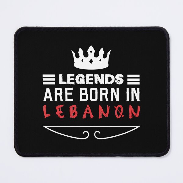 Item preview, Legends are born in Lebanon designed and sold by BYNDART.