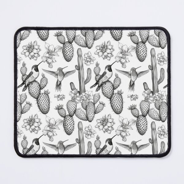 Item preview, Cactus Whimsy: Inked Flora and Feathered Friends designed and sold by cruzjone.