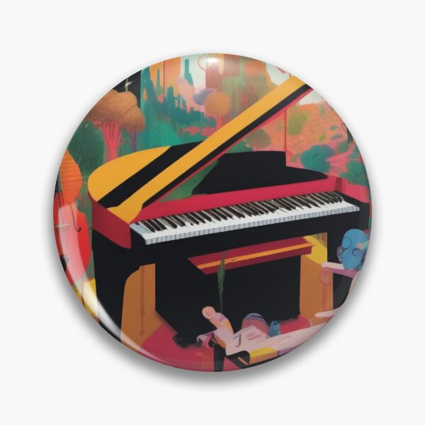 Item preview, Abstract Image Including A Piano designed and sold by MusicalArtisty.