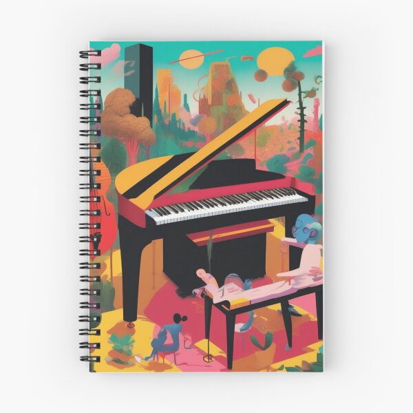 Item preview, Abstract Image Including A Piano designed and sold by MusicalArtisty.