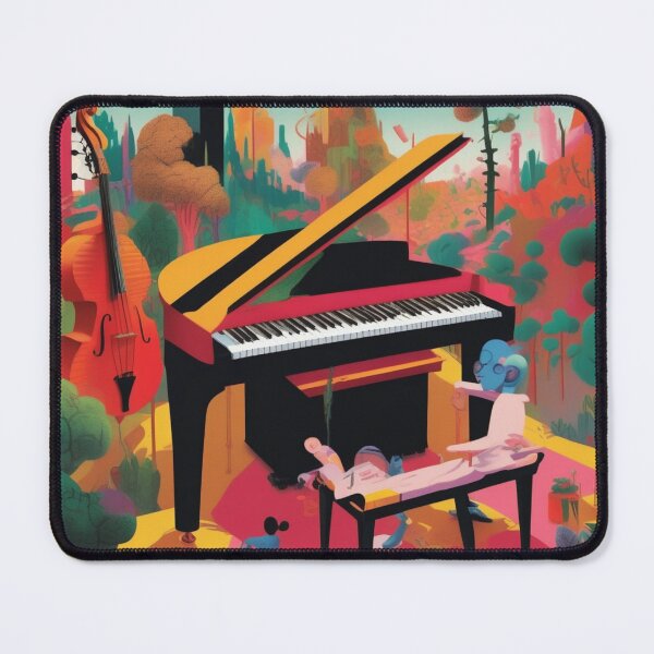 Item preview, Abstract Image Including A Piano designed and sold by MusicalArtisty.