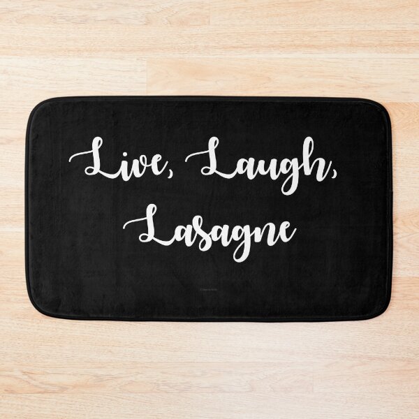 Item preview, Live, Laugh, Lasagne designed and sold by Logo-A-GoGo.