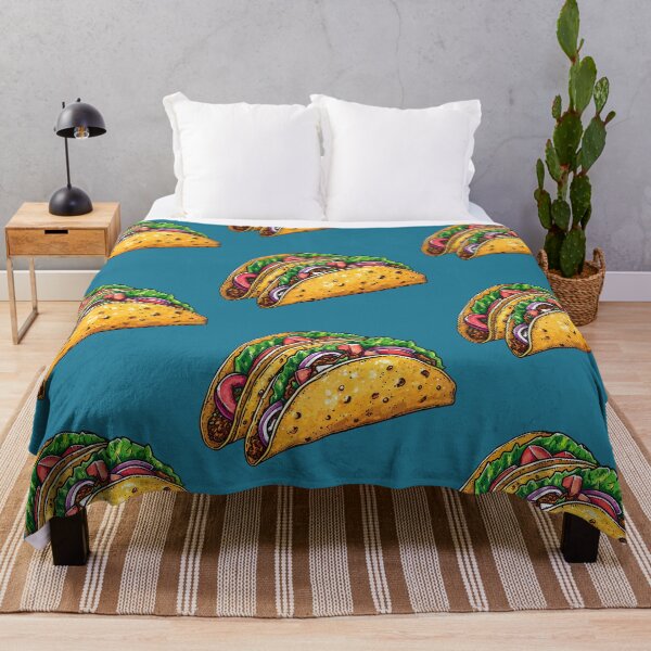Item preview, Mexican Style Street Taco Meal Hand Drawn Food Illustration designed and sold by meganohm.