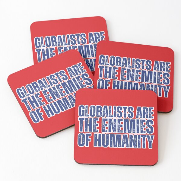 Item preview, Globalists are the enemies of humanity designed and sold by lachataigne.