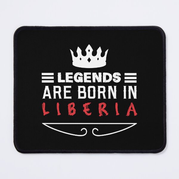 Item preview, Legends are born in Liberia designed and sold by BYNDART.