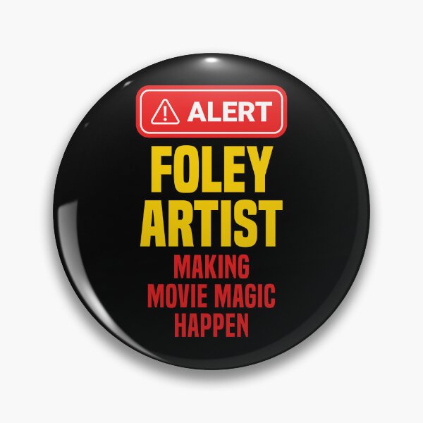 Item preview, Foley Artist Making Movie Magic Happen designed and sold by NermilioDesigns.