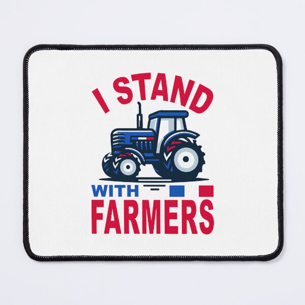 Item preview, I Stand with Farmers - French farmer protest t-shirt designed and sold by TaraGbear.