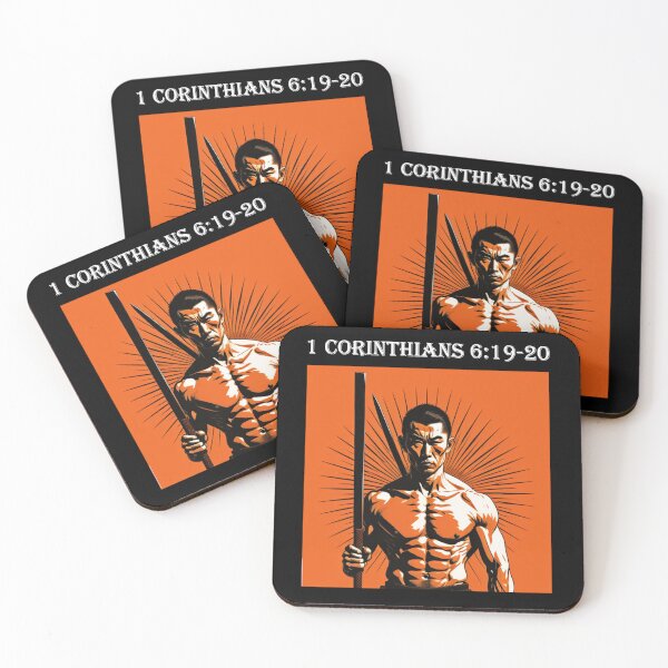 Item preview, 1 Corinthians 6:19-20 (1) - Yukio Mishima designed and sold by Black Couch Lounge.