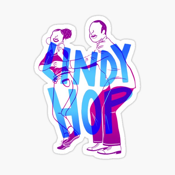 Swingin' on nothin' Sticker