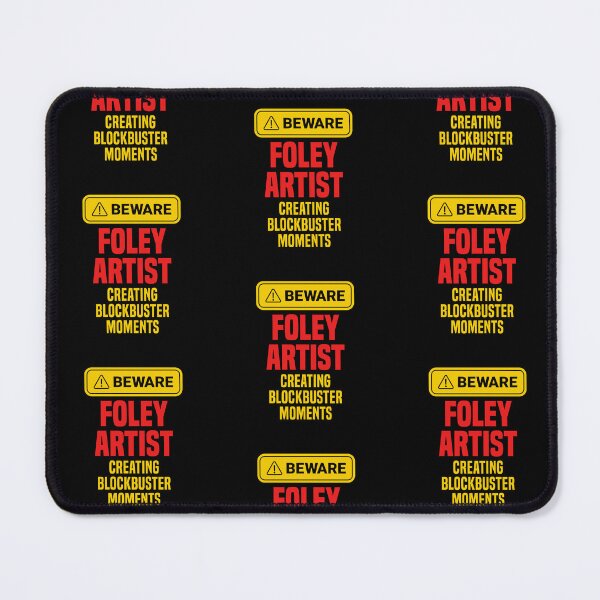 Item preview, Foley Artist Creating Blockbuster Moments designed and sold by NermilioDesigns.