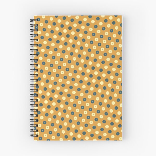 Item preview, Mustard Blue & Yellow Circles Bubbles Seamless Continuous Pattern  designed and sold by Alchemy-A-La-G.