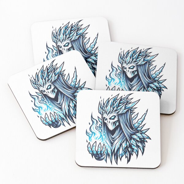 Item preview, Frozen Phantom Ethereal Ice Wraith designed and sold by psychcyberpunk.