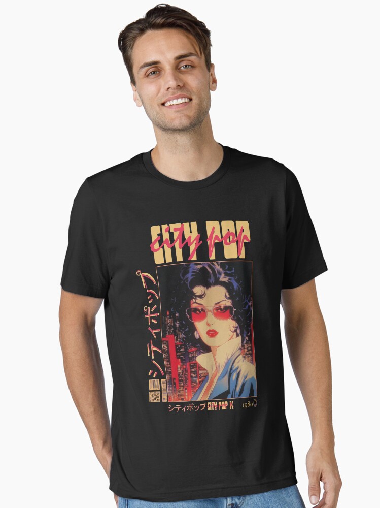 City Pop シティポップ Pretty Japanese 80s Girl Essential T