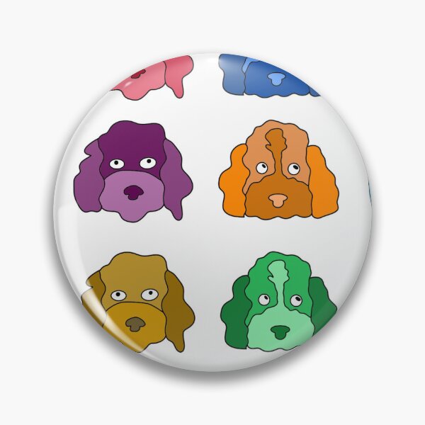 Item preview, Cockapoo Collection  designed and sold by angrystickergal.