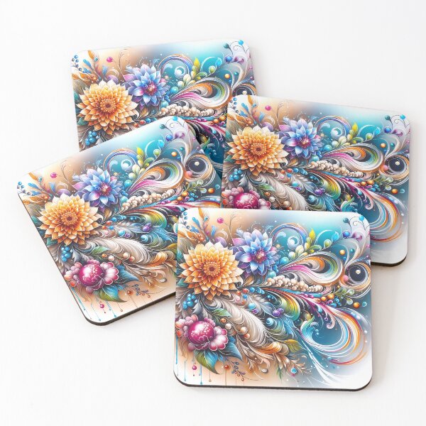 Item preview, Nature's Rhapsody: A Symphony of Floral Whorls designed and sold by Vitalka-uk.