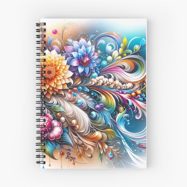 Item preview, Nature's Rhapsody: A Symphony of Floral Whorls designed and sold by Vitalka-uk.