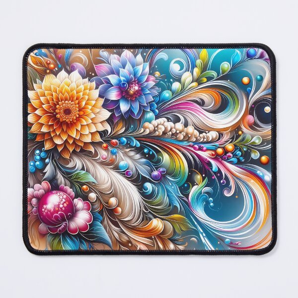 Item preview, Nature's Rhapsody: A Symphony of Floral Whorls designed and sold by Vitalka-uk.