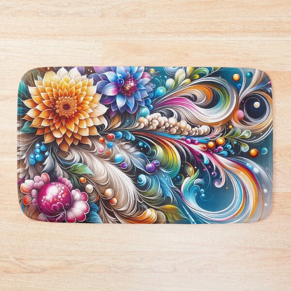 Item preview, Nature's Rhapsody: A Symphony of Floral Whorls designed and sold by Vitalka-uk.