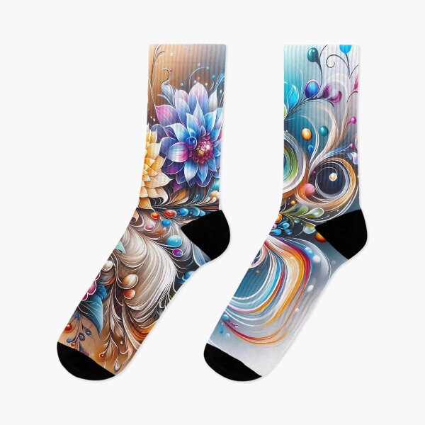 Item preview, Nature's Rhapsody: A Symphony of Floral Whorls designed and sold by Vitalka-uk.