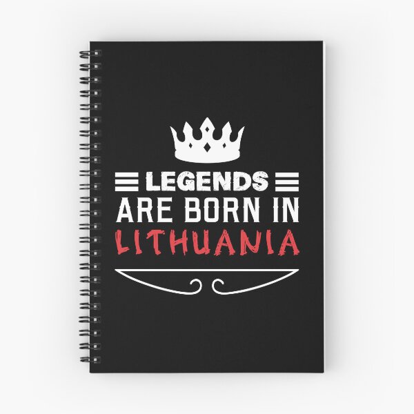 Item preview, Legends are born in Lithuania designed and sold by BYNDART.
