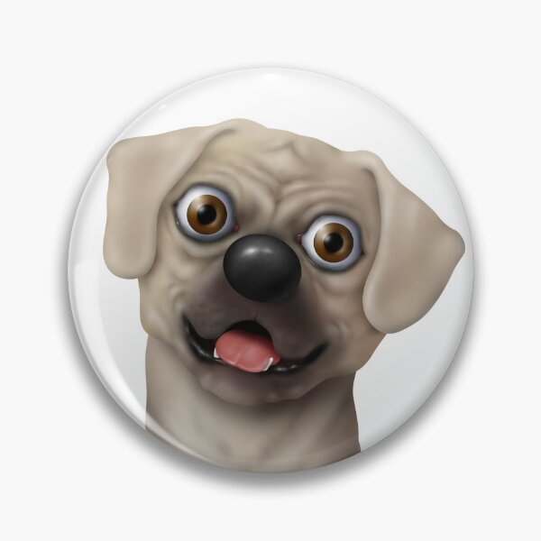 Item preview, Puggle 2 Cartoon Dog designed and sold by mistersmileyfac.