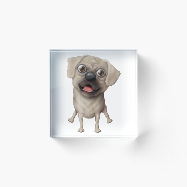 Item preview, Perro de dibujos animados Puggle 2 designed and sold by mistersmileyfac.
