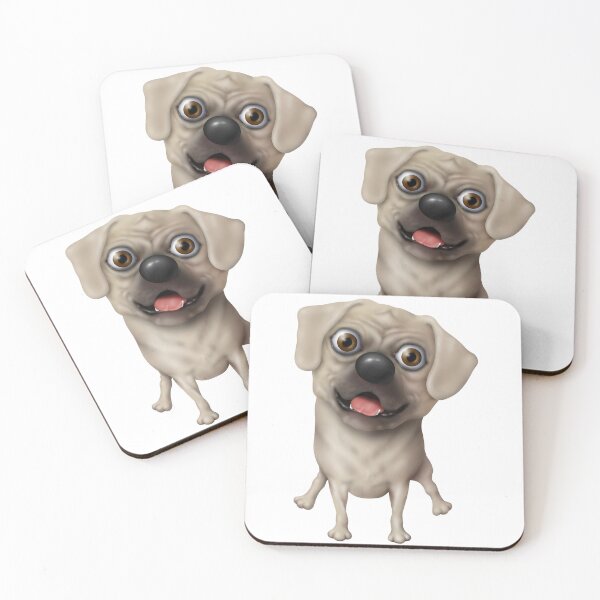 Item preview, Puggle 2 Cartoon Dog designed and sold by mistersmileyfac.