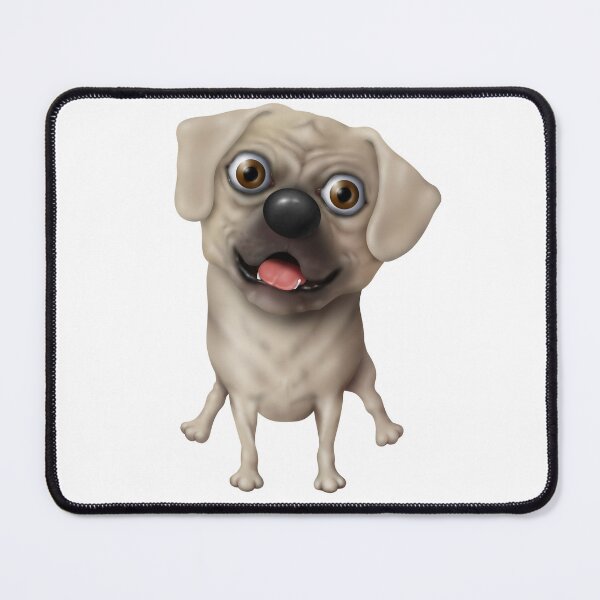 Item preview, Puggle 2 Cartoon Dog designed and sold by mistersmileyfac.