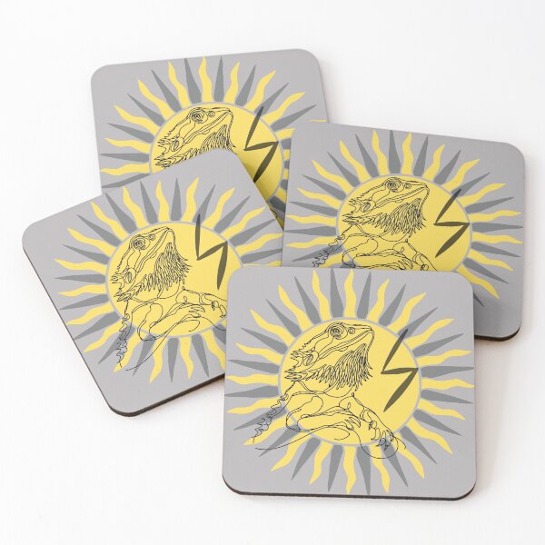 Item preview, Norse Rune Sowilo - Bearded Dragon and the Sun designed and sold by HausKatz.