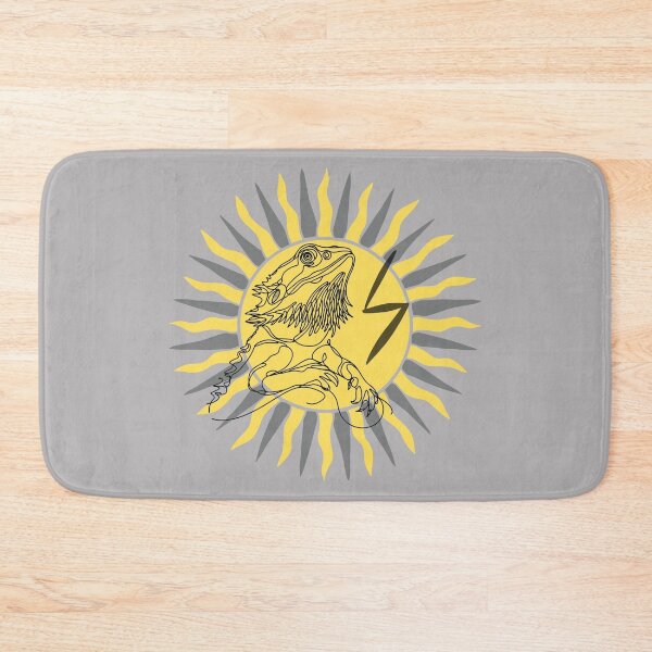 Item preview, Norse Rune Sowilo - Bearded Dragon and the Sun designed and sold by HausKatz.