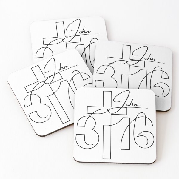 Item preview, John 3:16, Bible Verse designed and sold by Philip-p22.