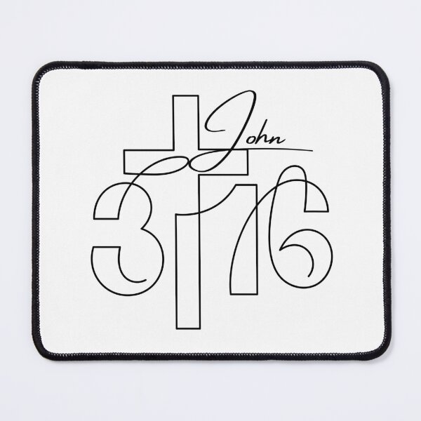 Item preview, John 3:16, Bible Verse designed and sold by Philip-p22.