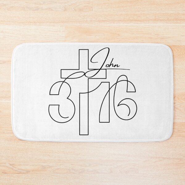 Item preview, John 3:16, Bible Verse designed and sold by Philip-p22.