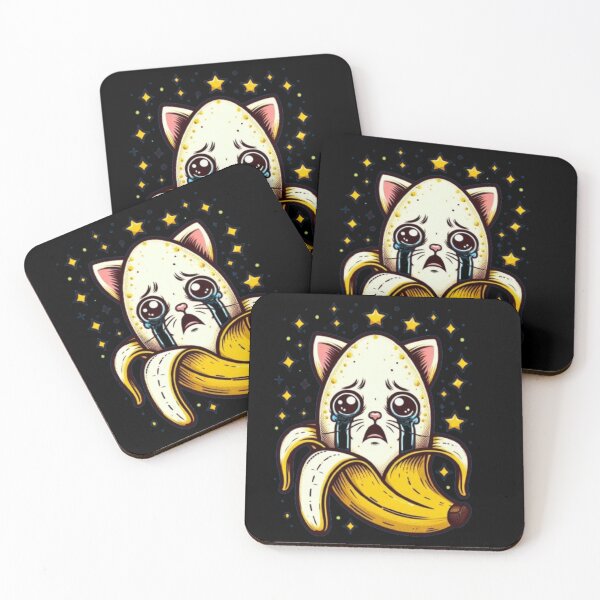 Item preview, Sad Funny Banana cat crying designed and sold by Obinne.