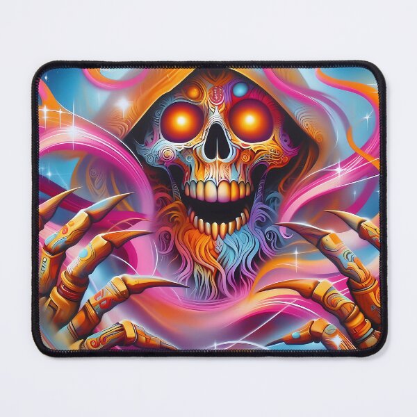 Item preview, Cosmic Reaper: The Vibrant Dance of Death and Cosmos designed and sold by Vitalka-uk.