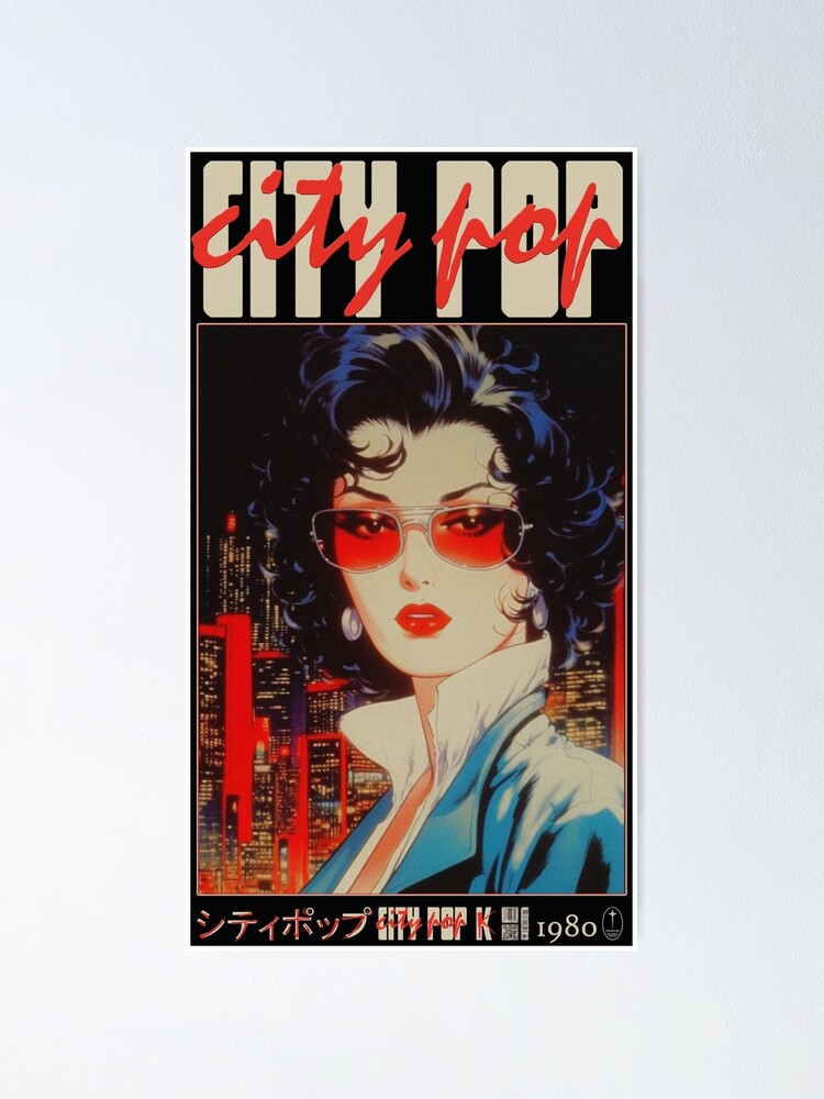 City Pop シティポップ - Pretty Japanese 80s Girl 
